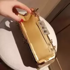Saco De Embreagem De Diamante Para Senhoras, Saco De Noite, Banquete De Casamento, Saco De Vestido De Noiva, Moda De Luxo - loja online