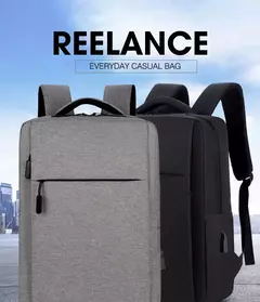 Mochila simples e elegante, mochila multifuncional de grande capacidade para deslocamento, viagens de negócios, bolsa para computador de estudante-ll - Wolf Magazine