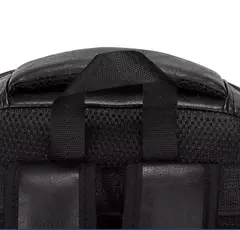Imagem do Mochila de carregamento USB de couro PU para homens, mochilas grandes para laptop, mochila masculina para adolescentes, meninos, alta qualidade