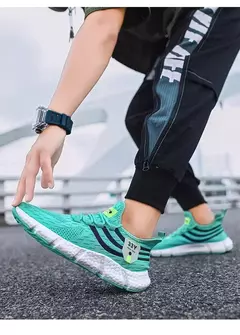 Tênis de malha leve para homens e mulheres, tênis esportivo respirável, calçado casual, caminhada, tênis - comprar online
