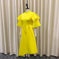 Vestido longo de babados fairyshely sólido para mulheres, manga curta, grande e grande, festa de verão para mulheres, vestido curvilíneo apertado, tamanho grande, 2021 - comprar online