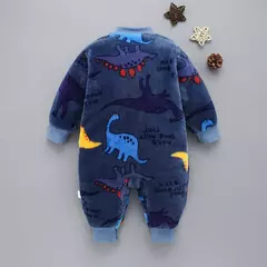 Macacão de flanela macia para bebê recém-nascido, jaqueta infantil para meninas e meninos, macacão de bebê, roupas de primavera e inverno, 0-18 meses - Wolf Magazine