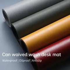 Waterproof PU Leather Grande Gaming Mouse Pad, Casa e Escritório Gamer Desk Mat, Computador Mousepad, Tampa Da Mesa Do Teclado