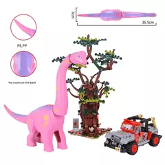 Dinossauros jurássicos mundo parque animal blocos de construção tijolo dinossauro figuras cidade dino robô dinossauros brinquedos para crianças presentes
