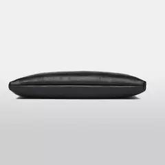 Clutch estilo empresarial para homens, carteira grande, couro PU macio, bolsa de pulso masculina, lazer elegante, bolsas de mão elegantes, bolsa de presente, nova