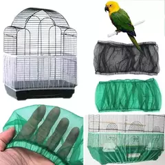 2025 m/l gaiola de pássaro capa malha gaiola de pássaro caso capa saia armadilhas gaiola limpa