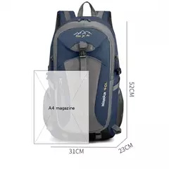 Bolsa de grande capacidade para caminhadas ao ar livre, bolsa de ombro masculina e feminina, bolsa de esportes, mochila de viagem, nova, 40L