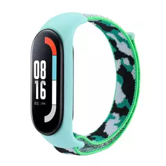 Correia de nylon para Xiaomi Mi Band, pulseira esportiva confortável, pulseira para Mi Band 7, 6, 5, 4, 3 - Wolf Magazine