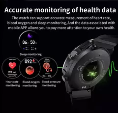 Imagem do MELANDA-Smartwatch de Esportes Impermeável para Homens, Chamada Bluetooth, Rastreador De Fitness, IOS, Android NX9, IP68, 1.39 "HD