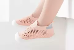 Tênis de malha antiderrapante respirável infantil, sapatos infantis, bebês meninas, meninos, fundo macio, confortável, crianças, casual, 2024 na internet