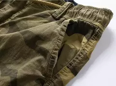 Camuflagem de algodão masculino Bermuda Beach Jogger Shorts masculino para carga, Breeche casual, verão, Dropshipping quente, novo - comprar online