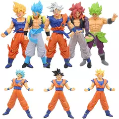 Imagem do Dragon Ball Z Super Saiyan Anime Figurine Modelo, GK Rose Goku Action Figure, DBZ Gohan Figuras, Vegeta Estátua Coleção Toy, Figma
