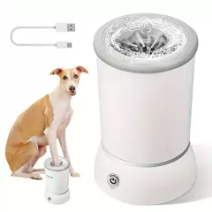 Lavadora de pés para animais de estimação, limpador elétrico de patas de animais de estimação, copo automático de limpeza de pés de animais de estimação, portátil, rápido, baixo ruído, limpador de pata de cachorro e gato - comprar online