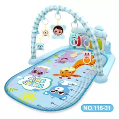 Multifuncional Fitness Frame Crawling Tapete para Crianças, Baby Gym, Play Mat, Rack Musical, Infantil, Brinquedo Educativo, Presente para Crianças