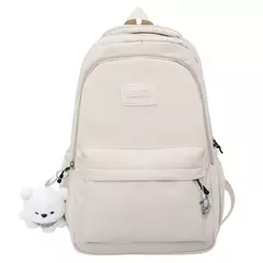 Mochila de faculdade impermeável de alta capacidade para meninas, bolsa de livro de viagem fofa, bolsa para laptop feminina, senhora, moda, nova na internet