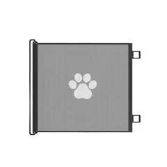 Cerca retrátil automática para portão de animais de estimação, cerca para cães e gatos, escada interna, rede de isolamento, cerca de segurança, produtos para animais de estimação na internet