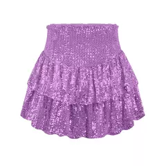 Mini saias plissadas de lantejoulas de cintura alta para mulheres, festa africana, roupas de noite, roupas sensuais dashiki, primavera, verão, 2022 - Wolf Magazine