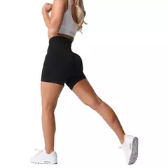 NVGTN Spandex Sólida Sem Costura Shorts Mulheres Soft Workout Calças Justas Fitness Yoga Calças Gym Wear na internet