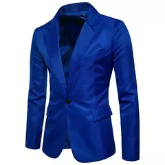 Blazer de retalhos casual masculino, ternos masculinos, jaqueta de um botão slim fit, nova moda, M-XXXL - Wolf Magazine