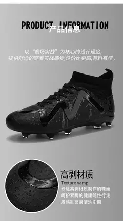 sapato masculino tênis masculino 2024 Homens Sapatos de Futebol Tamanho Grande Ultraleve Botas De Futebol Meninos Tênis Não-Deslizamento AG/TF Chuteiras De Futebol Botas De Tornozelo Unisex - Wolf Magazine