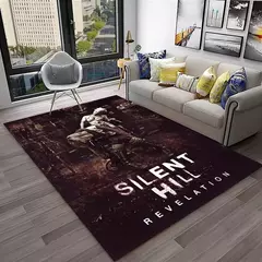 Silent Hill-Tapete antiderrapante para decoração de salas de jogos, tapete de - Wolf Magazine