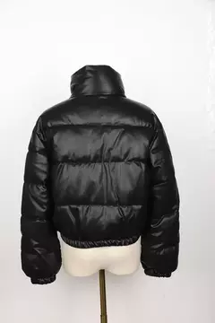 Casaco de couro PU feminino, casaco grosso quente, casacos da moda, zíper elegante, jaquetas de couro falso, tops pretos