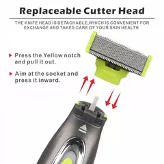 Barbeador elétrico para os homens usb recarregável barba de barbear depilador masculino máquina cabelo cuidados com a cara limpeza na internet