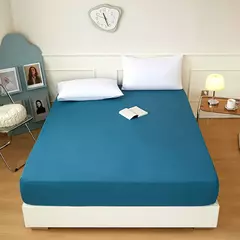 1piece 100% Polyeste Egyption Qualidade Cama Cabido Folha Só (sem fronhas) Banda Elástica Em torno da capa do Colchão Fácil Cuidado - Wolf Magazine
