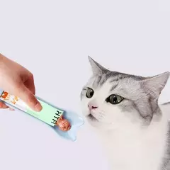 Líquido Alimentador Strip para Wet Cat, Squeeze colher, Lickable Snack Ferramenta de Alimentação, Pet Shop, Treats - comprar online