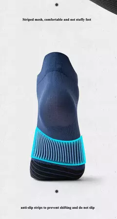 Meias de verão para homens e mulheres, meias de tornozelo, esportes fitness, secagem rápida, absorção de suor, respirável, anti-fricção, maratona - Wolf Magazine