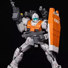 Imagem do GTO Marrocos GM RGM-79 HG 1/144 Reparação Canhão Duplo Versão Avançada Montar O Modelo Figuras de Ação Brinquedo Decorativo Presente