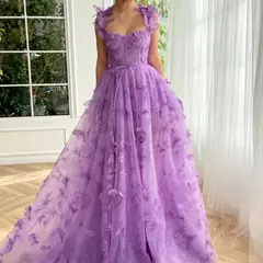 Vestido de renda linha A, alta qualidade, até o chão, trem de capela, boêmio, design real, tamanho grande, vestido de noite, estilo vintage, elegante na internet