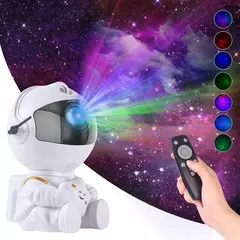 Starry Sky teto lâmpada LED para crianças, projetor de estrela, Galaxy Night Light, astronauta espaço projetor, nebulosa, quarto, presente decorativo para casa na internet