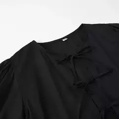 TRAF-Blusa de manga folhada folhada para mulheres, top branco, preto, ruched, laço amarrado, verão, tops bonitos, fêmea, 2021 na internet