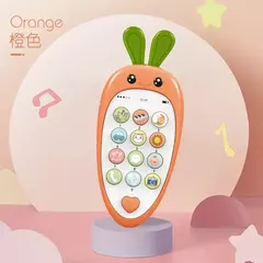 Imagem do Baby's Music Sound Phone Toy, telefone, brinquedos para dormir, simulação mordedor, educação infantil precoce, presentes para crianças