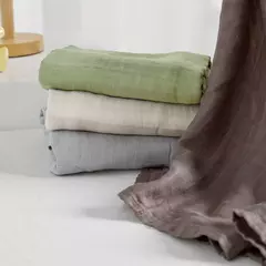 Imagem do Kangobaby-Cobertor De Swaddle De Musselina De Algodão De Bambu Do Bebê, Toalha De Banho De Recém-nascidos, Colcha Infantil, Monocromática, My Soft Life, Tamanho 120x110cm