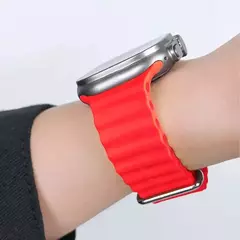 Ocean Strap para Apple Watch Ultra, Original 1:1 Bracelete, 49mm Band, 44mm, 45mm, 40mm, 41mm, 42mm, iWatch Series 8, 7, 6, 5, 4, 3, SE