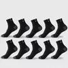 Meia esportiva de algodão masculina, letra macia respirável, meia elástica alta para tubo médio, tênis de corrida, moda verão, toalha Sox