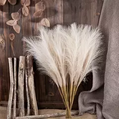 Faux Pampas Grass para vaso de chão, alta para enchimento de vasos, Boho Rustic Farmhouse, Home Decor, 10pcs - comprar online