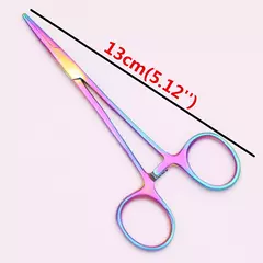 Pinça hemostática para salão de beleza de animais de estimação, 13cm (5 ''), profissional, cães, hospital, gatos, lesões, casa, aço inoxidável japonês - comprar online