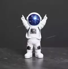 4 pcs Astronauta Figura Estátua Estatueta Spaceman Escultura Brinquedo Educacional Desktop Home Decoração Astronauta Modelo Para Crianças Presente - Wolf Magazine