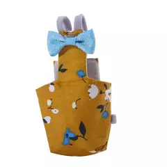 Fralda de papagaio com gravata borboleta, fofa, colorida, fruta, floral, cockatiel, pombos, pequeno, médio, grande, animais de estimação, pássaros, roupa de vôo, lavável