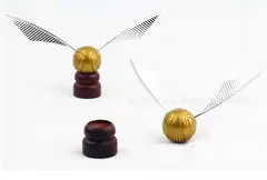 Filme e TV Harried Potter Quidditch Figuras de brinquedo de ação Coleção de pomo dourado Boneca de vinil Brinquedos de presente de Natal para crianças - comprar online