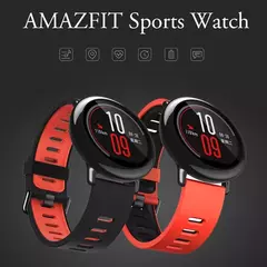 Original amazfit ritmo masculino relógio inteligente sportwatch global firmware com inglês idioma estoque bluetooth relógio gps 95novos relógios - loja online