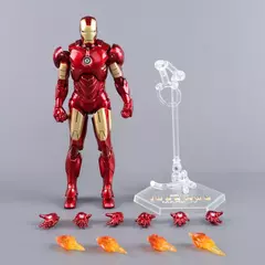 ZD Brinquedos Homem de Ferro Série Filme Action Figure, Movable Joint, Mark Dolls, MK1, MK2, MK3, MK4, MK5, MK6, MK7, MK42, MK43, MK50, 7 em na internet
