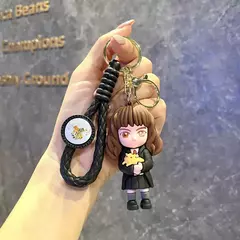 Harry potter chaveiro encantos figura mágico pvc estéreo pingente boneca saco pingente decoração carro chaveiro surpresa presentes de férias na internet