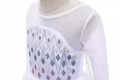 Crianças elsa traje menina aniversário malha vestido de princesa crianças cosplay neve rainha desempenho fantasia noite roupas de halloween na internet