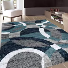 Tapete geométrico nórdico para sala de estar Tapetes de grande área Tapete de banheiro moderno Decoração luxuosa Mesa de sofá Tapis - loja online