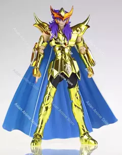 CS Modelo Saint Seiya Myth Cloth EX 2.0 Escorpião Milo Ouro/24K Cavaleiros do Zodíaco Figura de ação Coleção de brinquedos em estoque - loja online