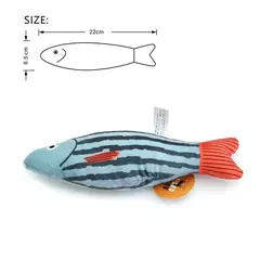 Brinquedo de gato catnip simulação 3d peixe dourado gatinho brinquedos travesseiro interativo soando gato mastigar mordida brinquedos de pelúcia suprimentos para gatos - loja online